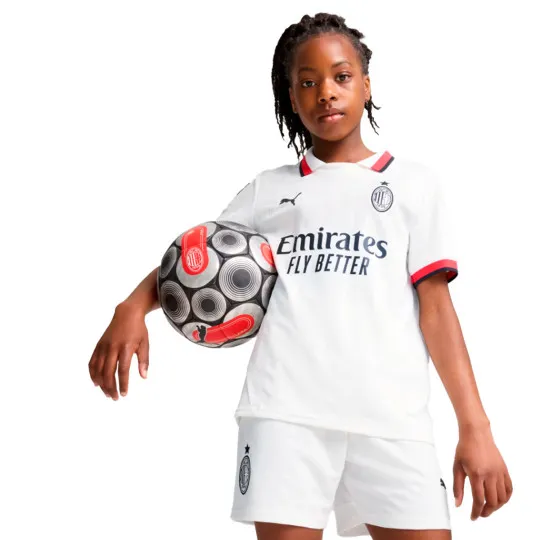 Puma Kids AC Milan Away Kit 2024-2025 Jersey