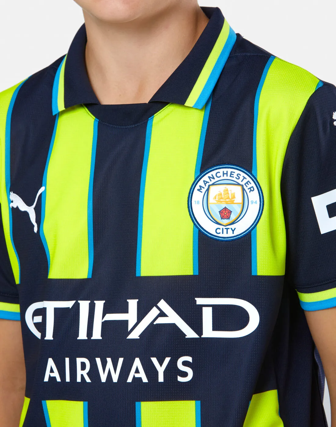 Puma Kids Manchester City 24/25 Away Jersey