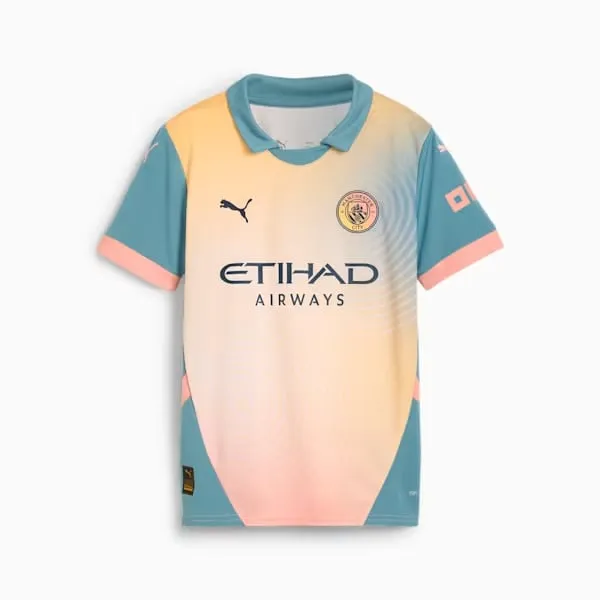 PUMA Manchester City 24/25 Fourth Jersey Youth (Peach)