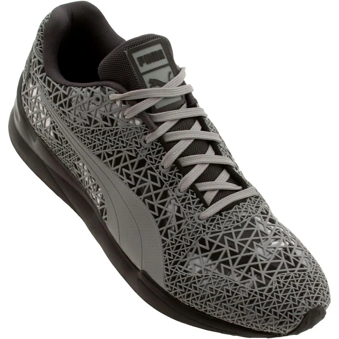 Puma Men XS500 TK Graphic (gray / black / capri breeze)