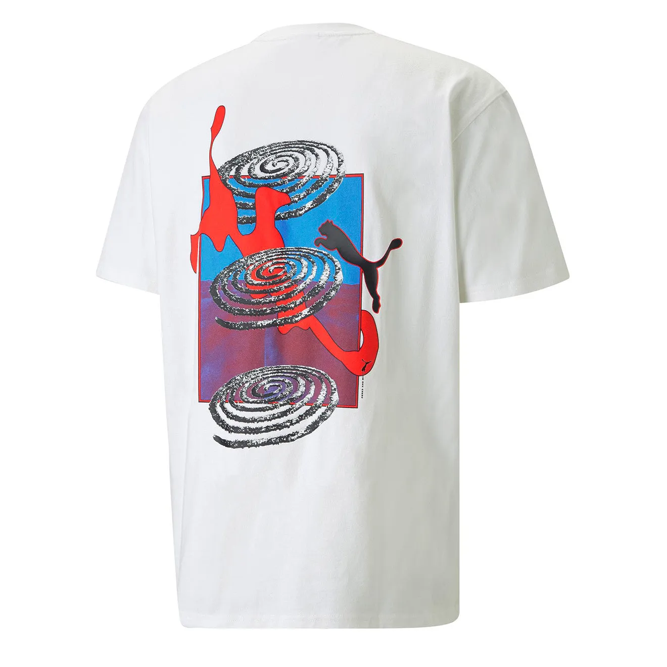 Puma x P.A.M Womens Graphic T-Shirt Puma White