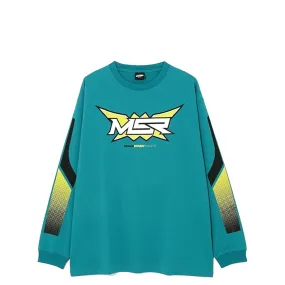 RE: POLY LONG SLEEVE TEE MSR EMERALD