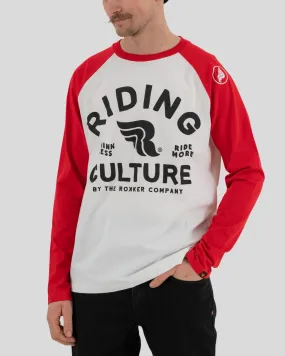 Ride More Longsleeve Red