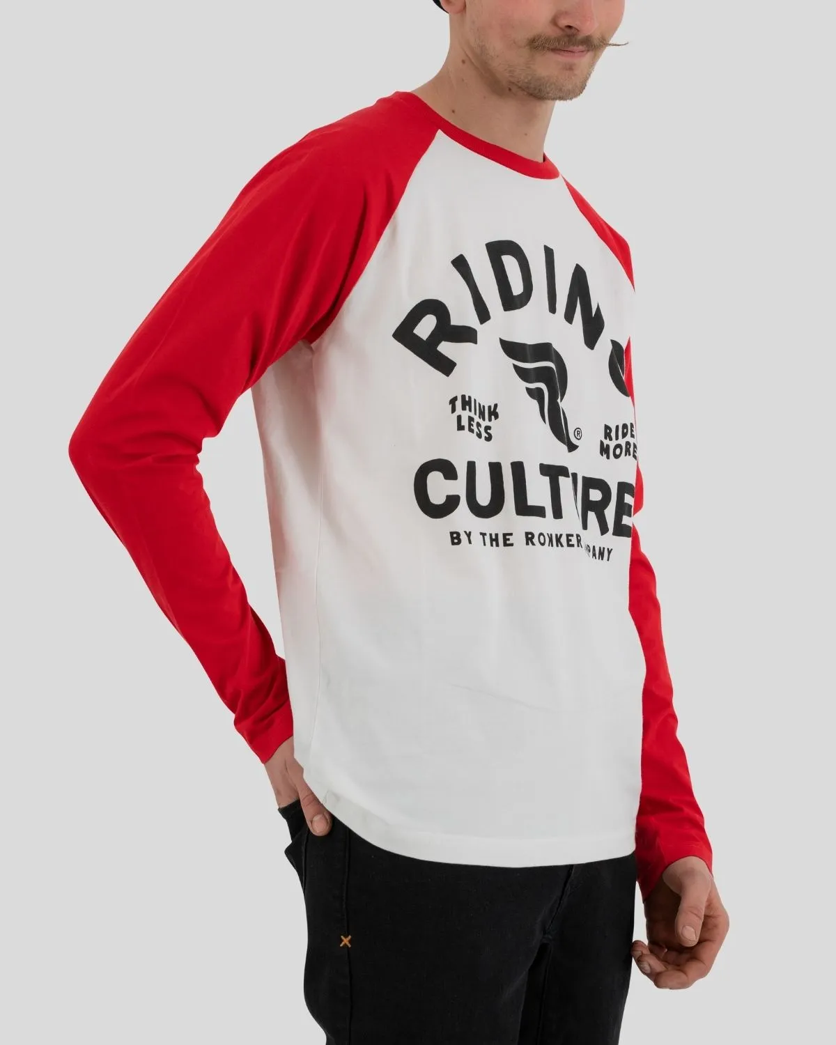 Ride More Longsleeve Red