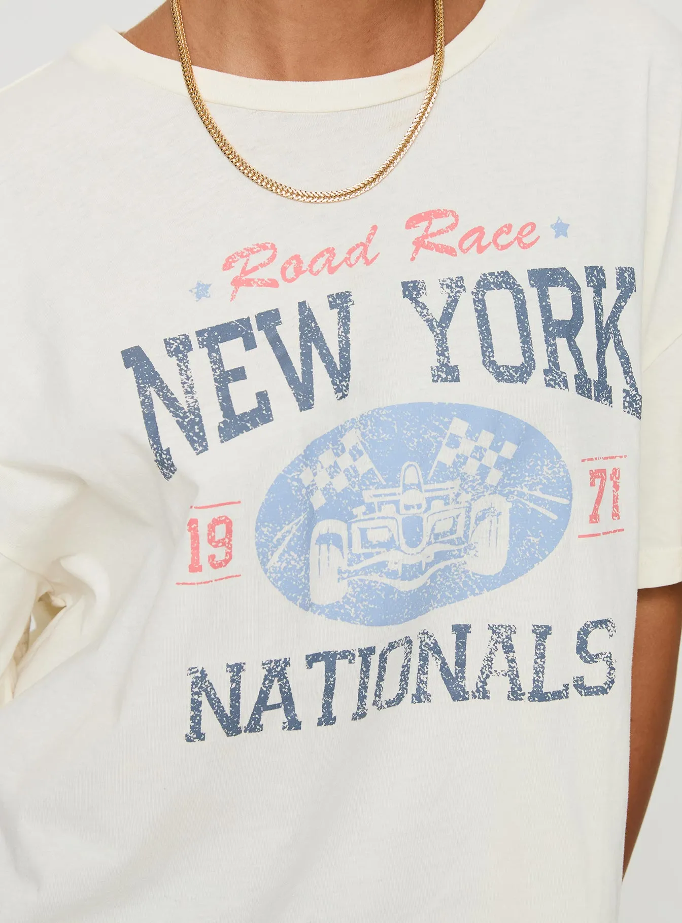 Road Race Nationals Tee White