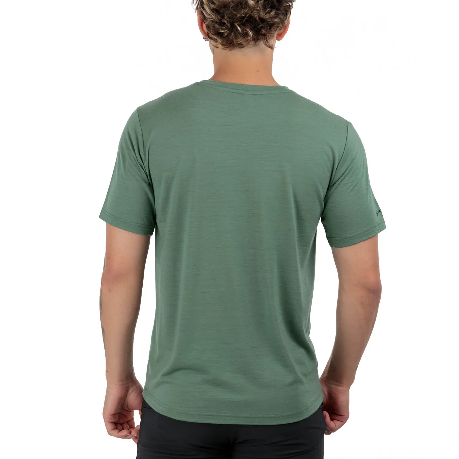 Scott Defined Merino Graphic Maglietta  Haze Green