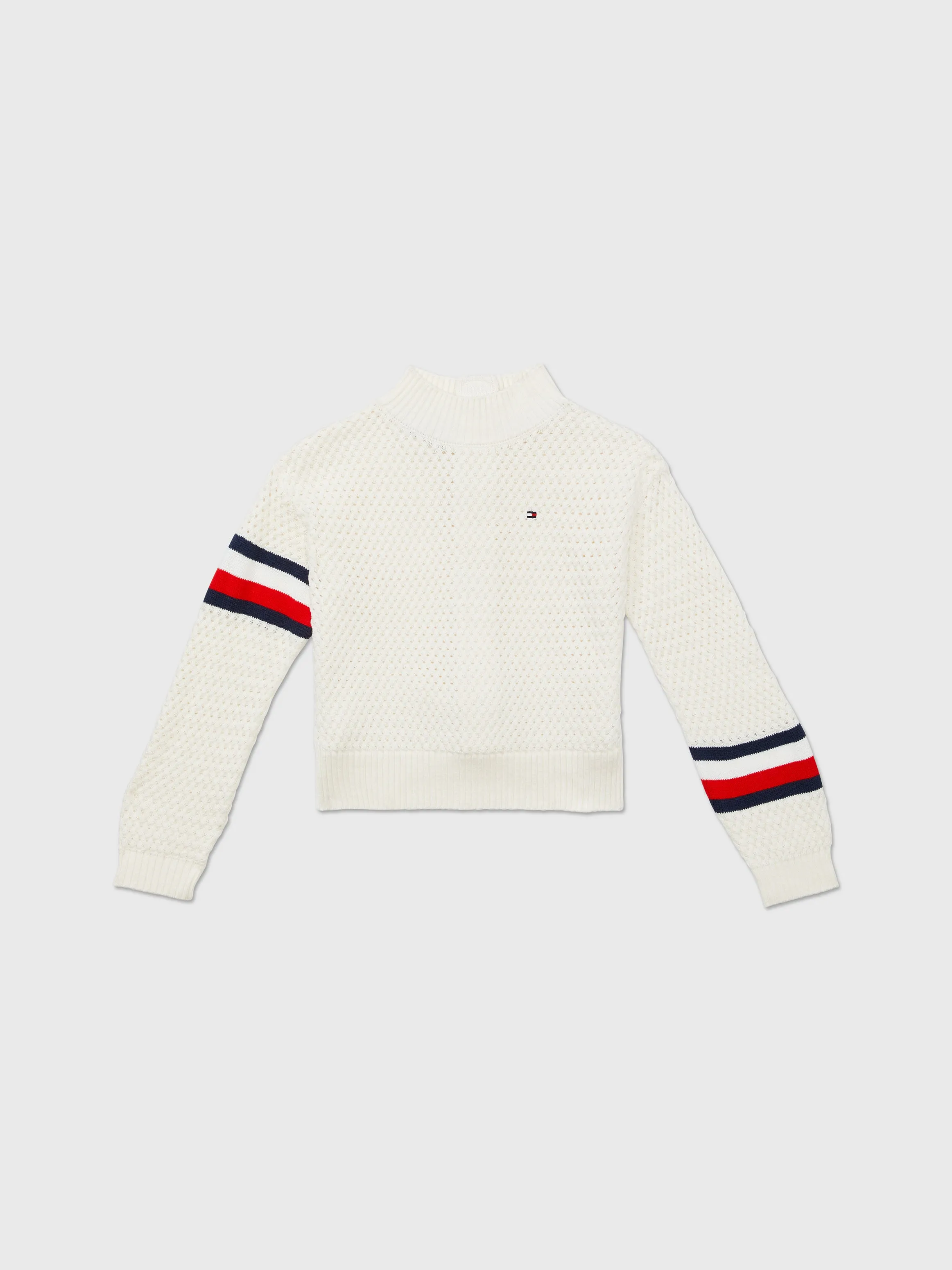 Seated Mockneck Jumper (Girls) - Cream