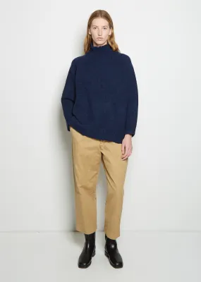 Shaggy Turtleneck Knit