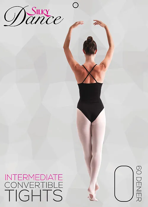 Silky Ballet Adult Convertible Ballet Tights ()