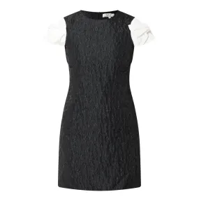 SISTER JANE Paddock Textured Mini Dress - Black