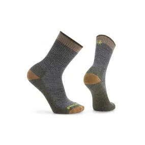 SMARTWOOL ROLLINSVILLE CREW SOCKS FOSSIL - MENS