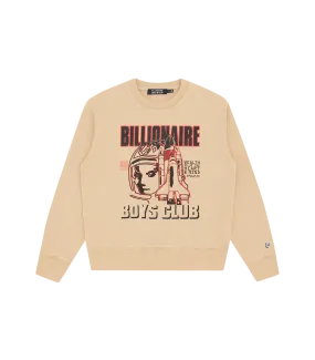 SPACE PROGRAM CREWNECK - LIGHT TAN