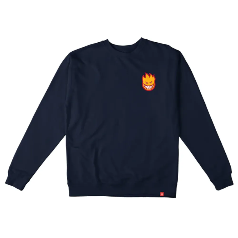 Spitfire Lil Bighead Fill Crewneck Navy