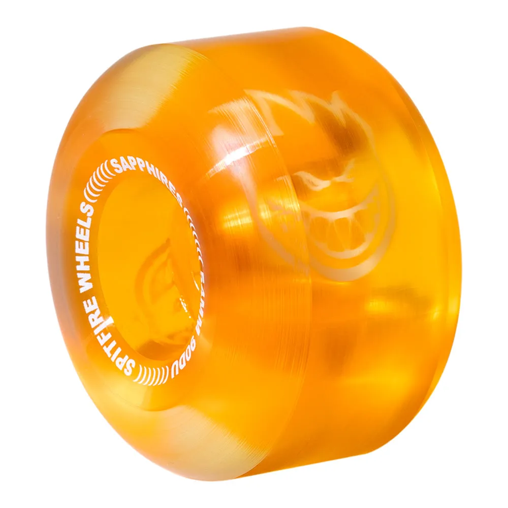 Spitfire Sapphire Clear Orange Wheels 90D 54mm