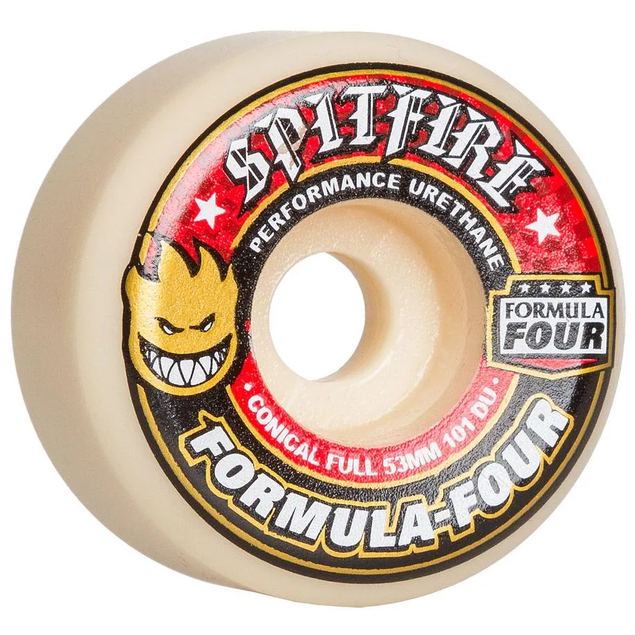 Spitfire Wheels Formula Four F4 Conical Full 101D 53mm