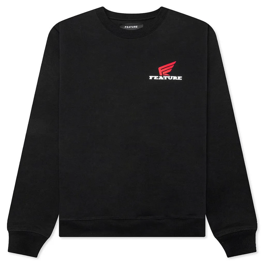 Street Circuit Crewneck - Black