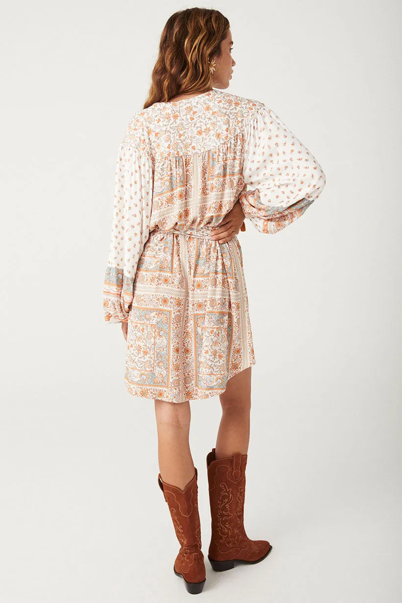 Sunshine Bandit Tunic Dress in Desert Sage