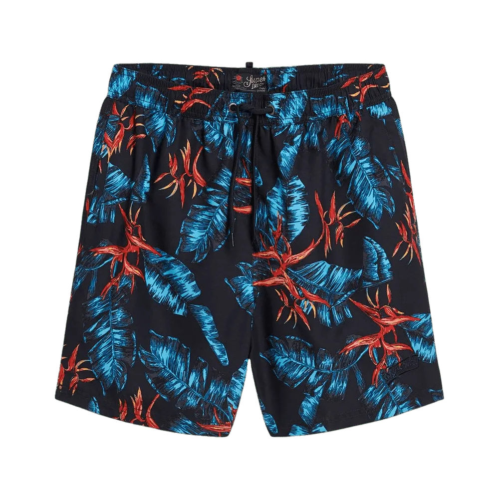 Superdry Recycled Hawaiian Print Swim Shorts