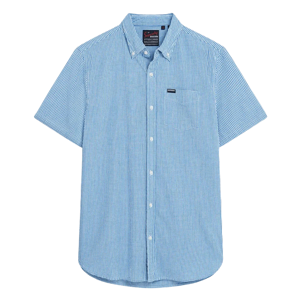 Superdry Seersucker Short Sleeve Shirt