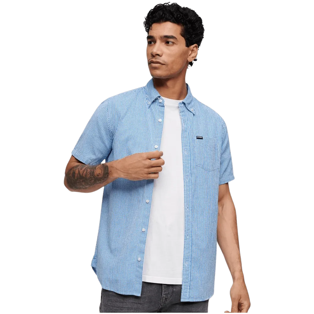 Superdry Seersucker Short Sleeve Shirt