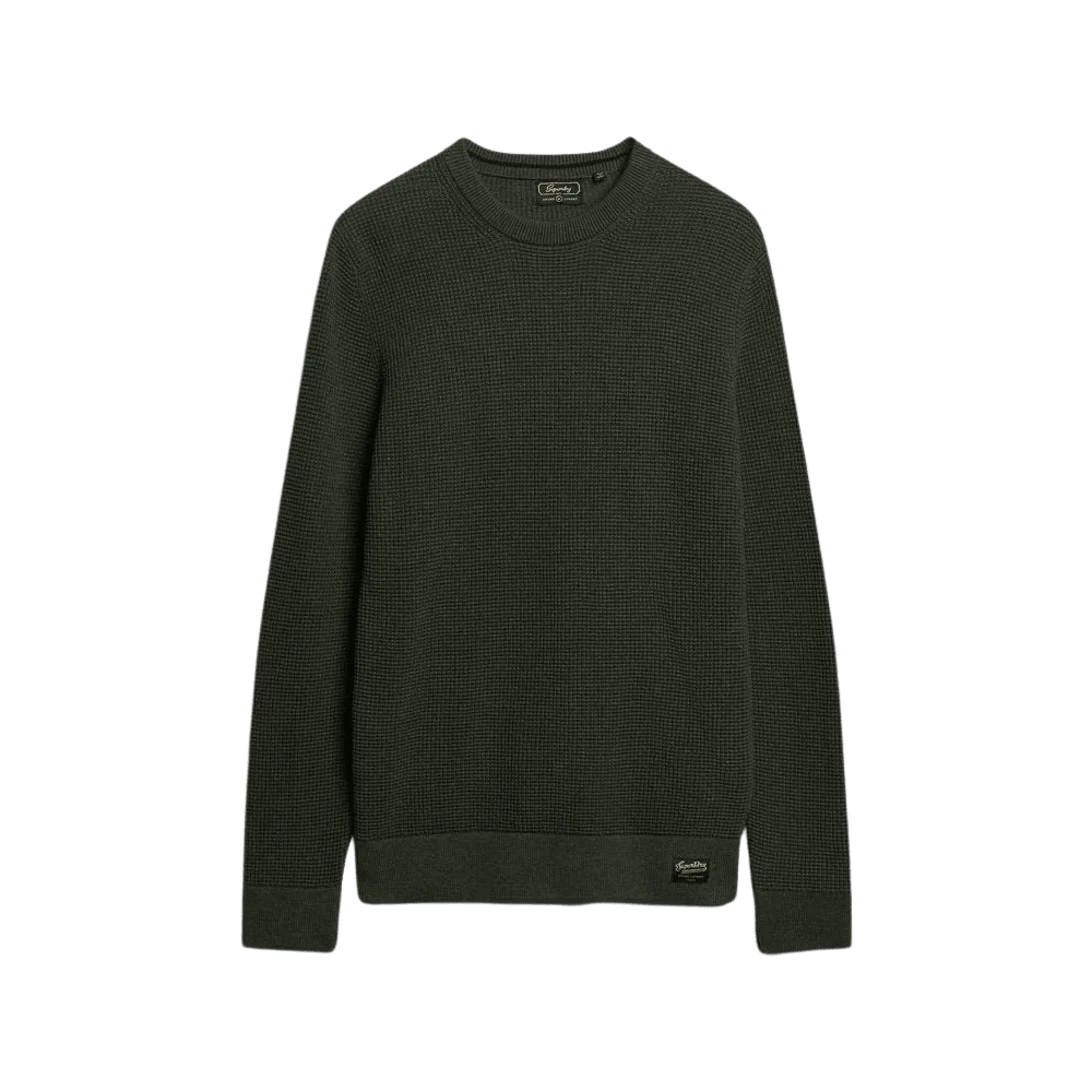 Superdry Textured Crew Neck Jumper