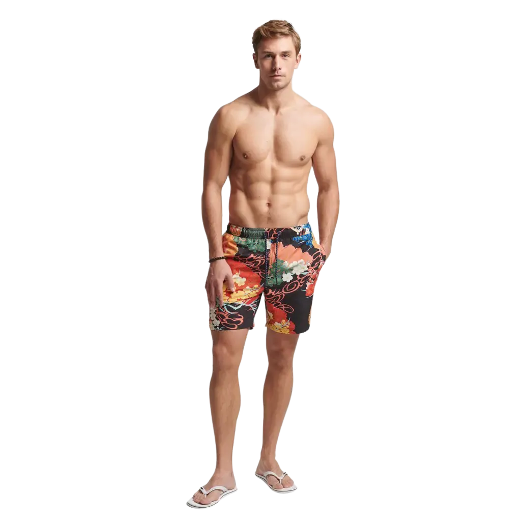 Superdry Vintage Hawaiian Swim Shorts