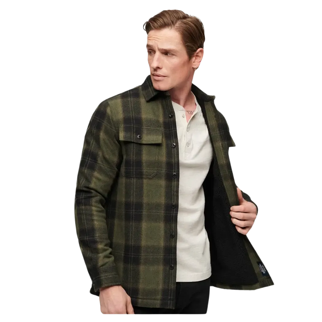 Superdry Wool Miller Overshirt