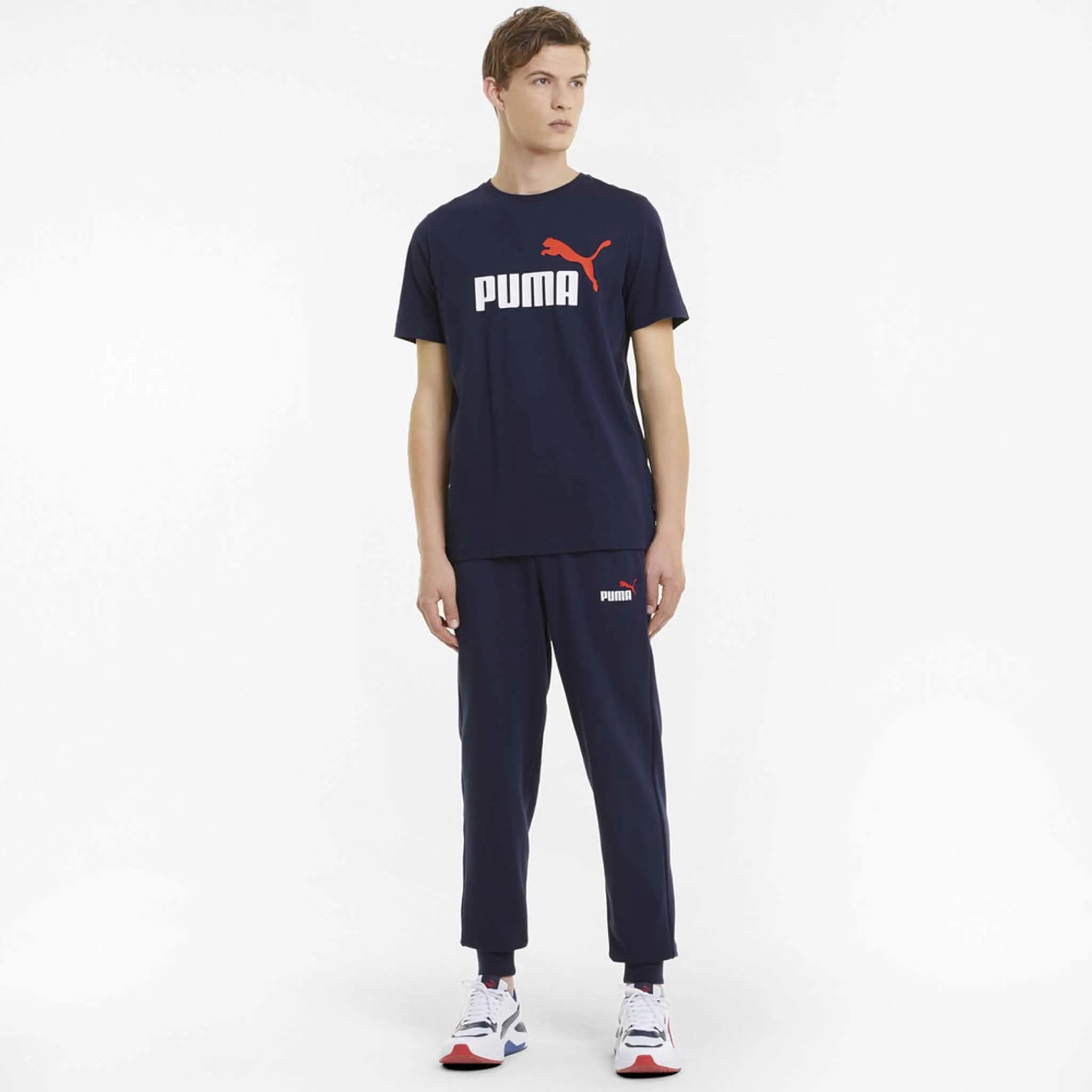 T-shirt Puma Essential+ 2 Colour logo pour homme