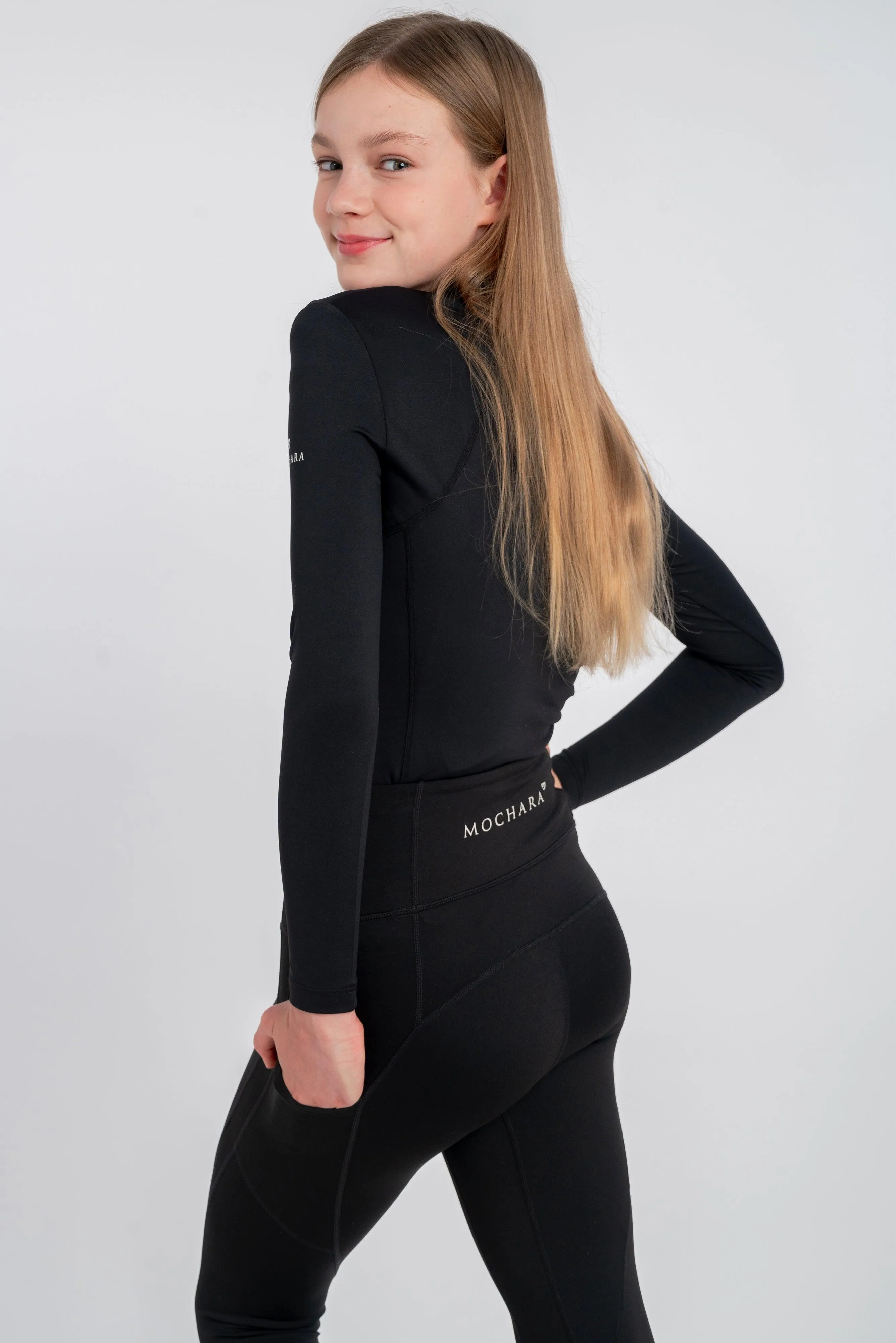 Technical Leggings in Black RECYCLED Mini