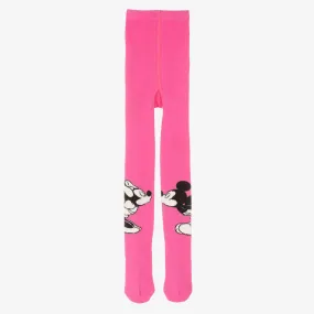 Teen Girls Pink Disney Tights 