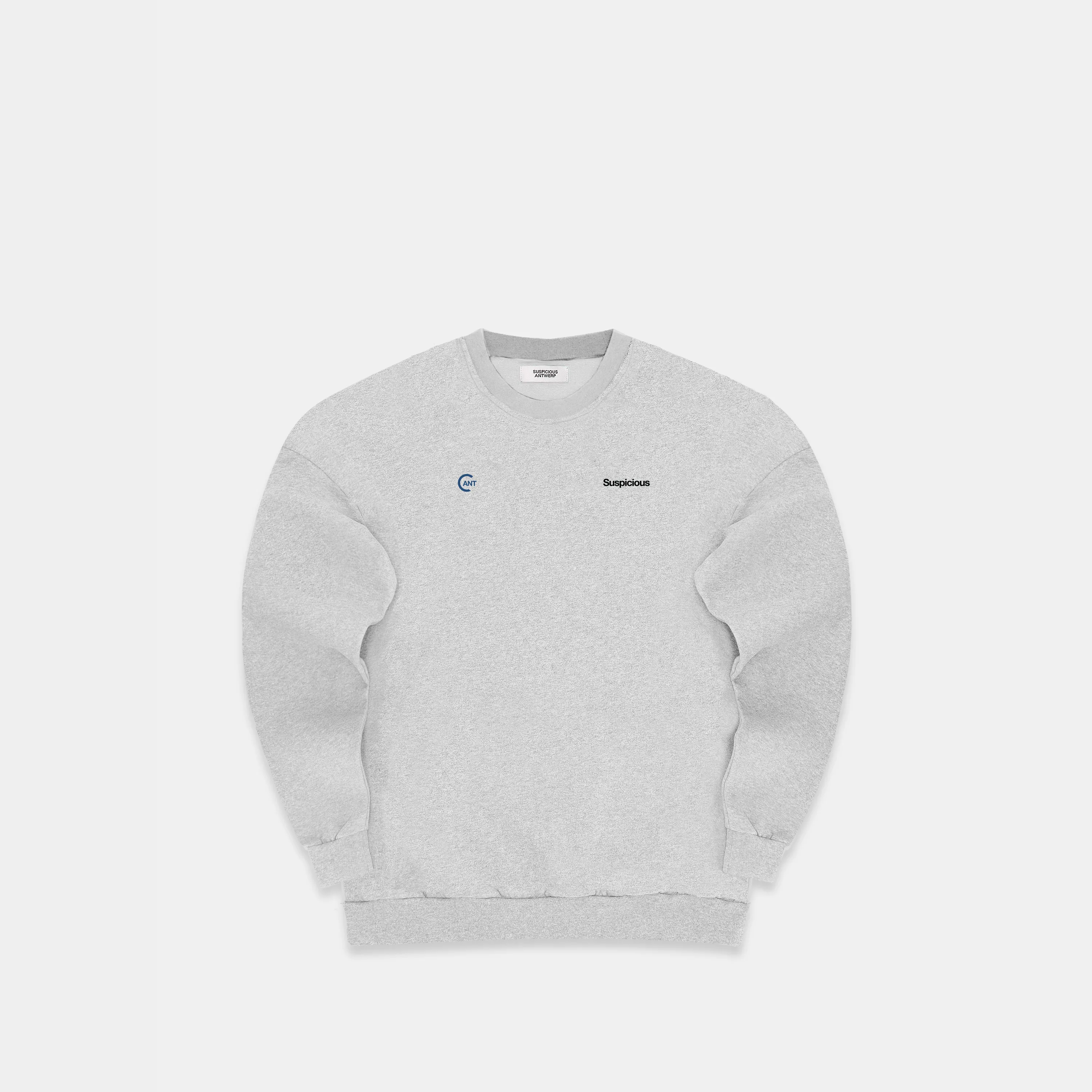 The Antwerp City I Crewneck - Neutral Heather