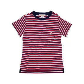 The Beaufort Bonnet Company - Kennedy Cruise Stripe Carter Crewneck