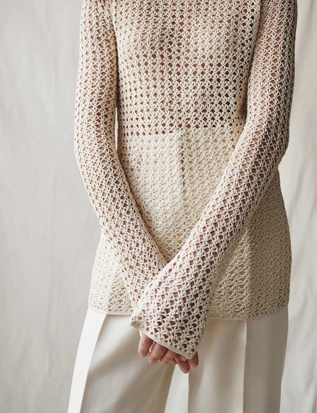 The Crochet Turtleneck