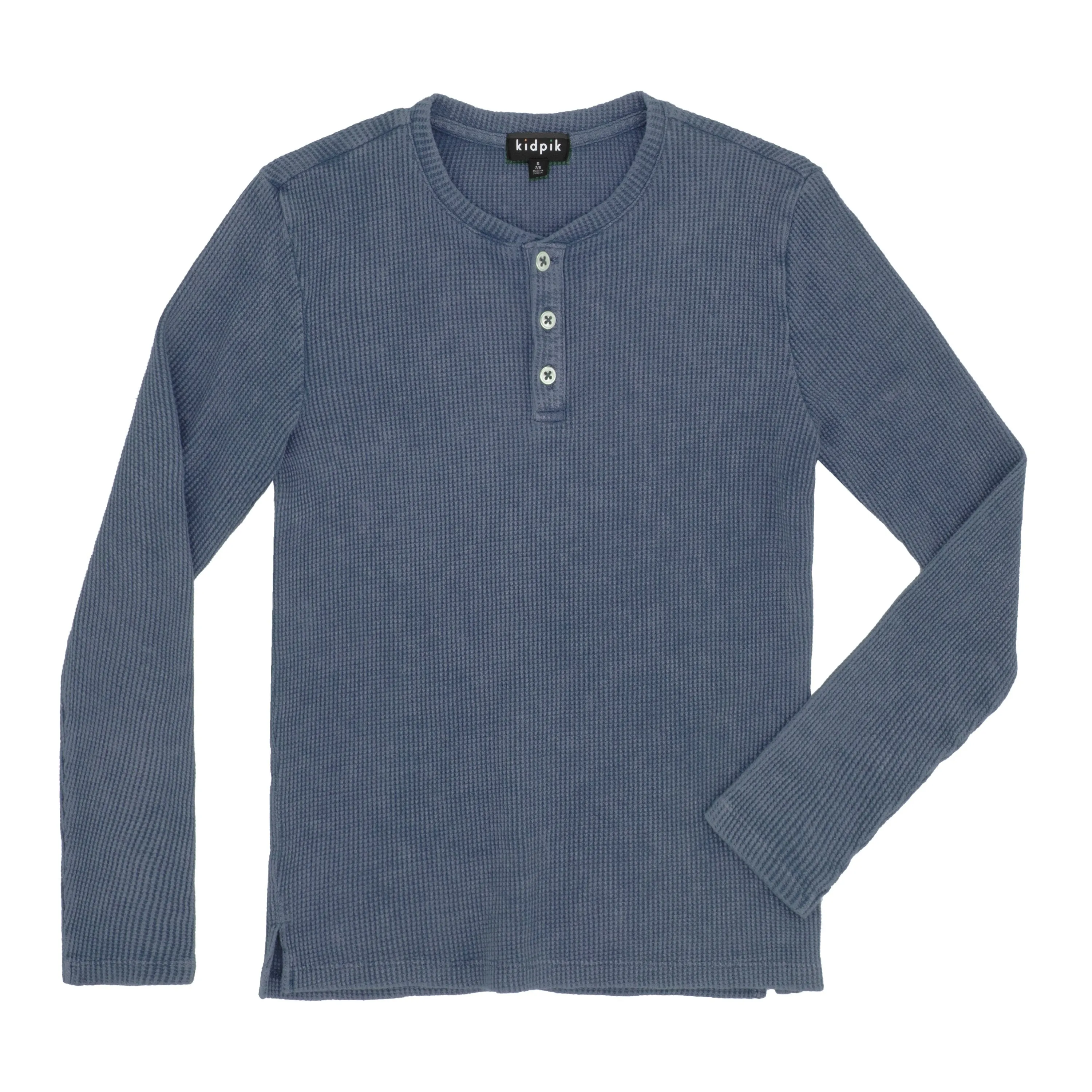 Thermal Washed Henley