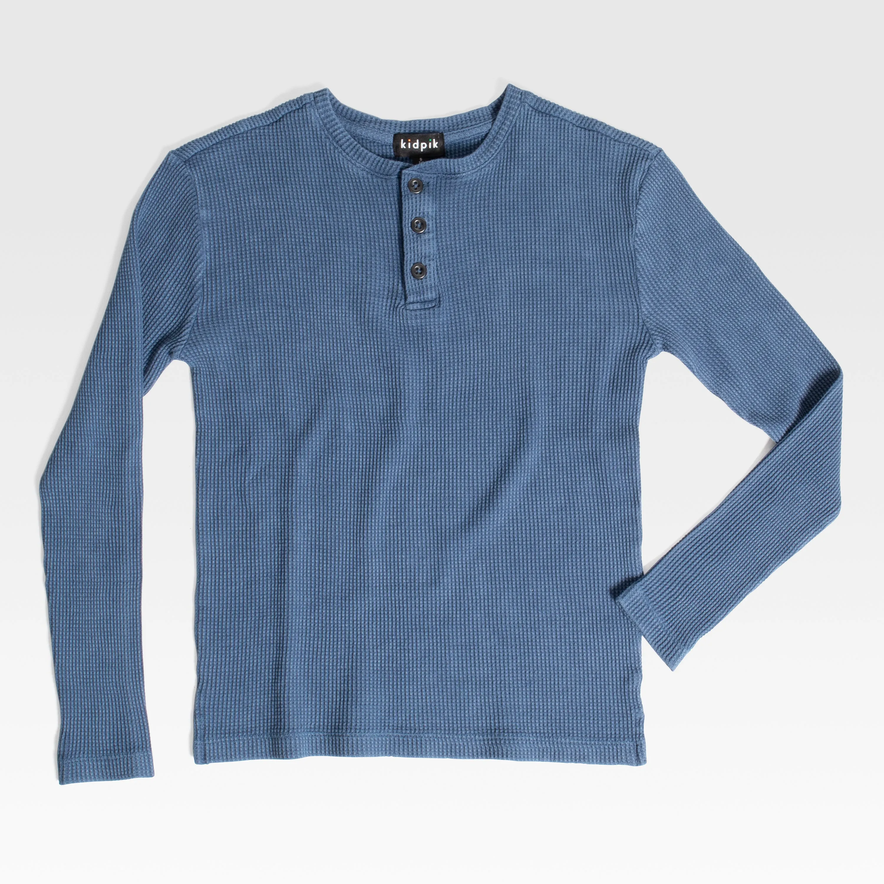 Thermal Washed Henley