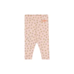 Tiny Cottons Daisies Baby Leggings - Wild Rose