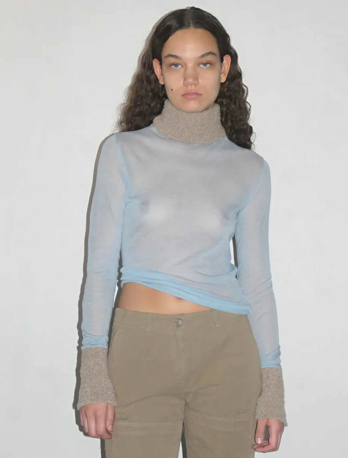 Titi Turtleneck - Light Blue