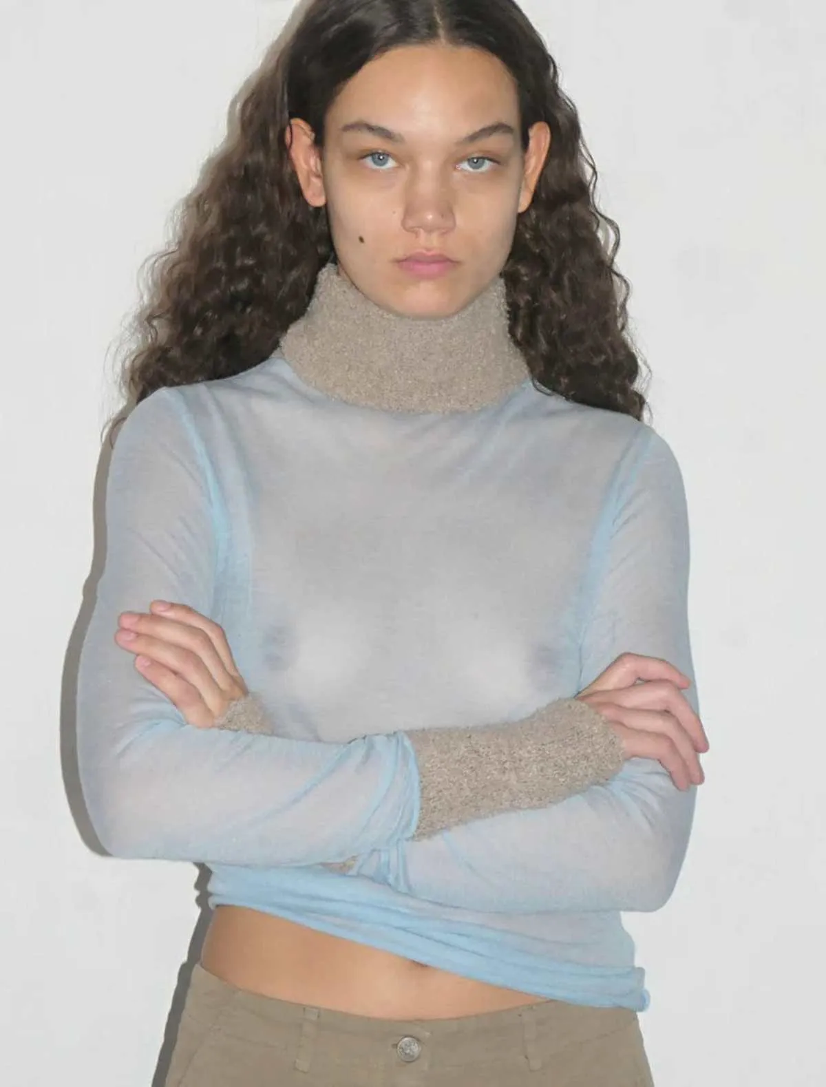 Titi Turtleneck - Light Blue