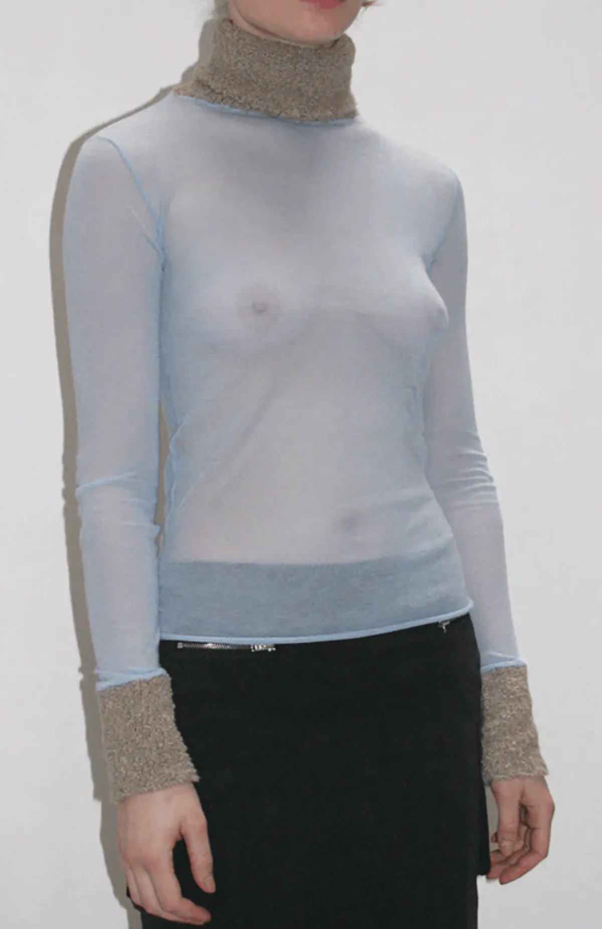 Titi Turtleneck - Light Blue