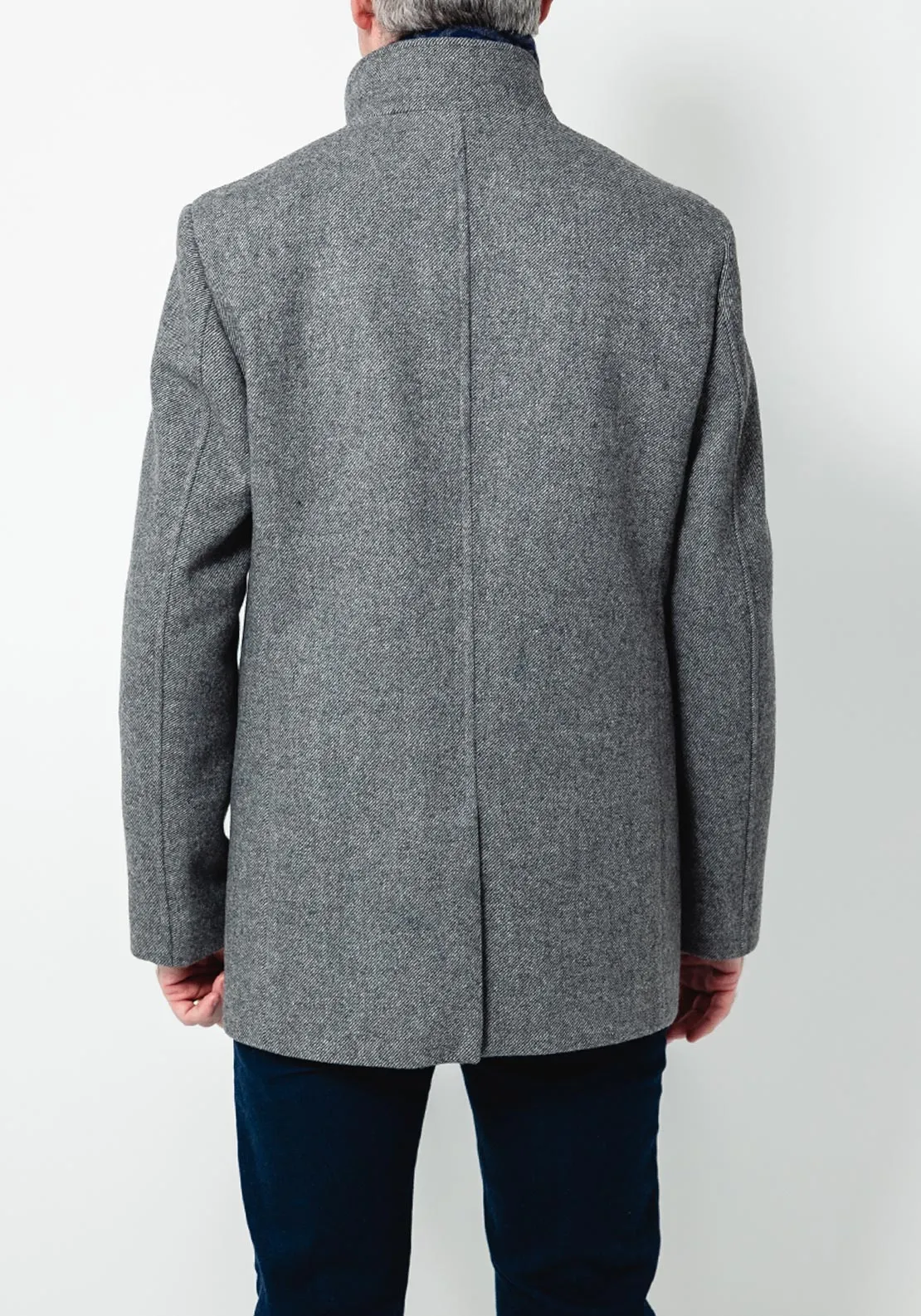 Tommy Bowe Tailoring Weston Overcoat, Grey