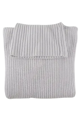 Toorallie Mariner Roll Neck Jumper White