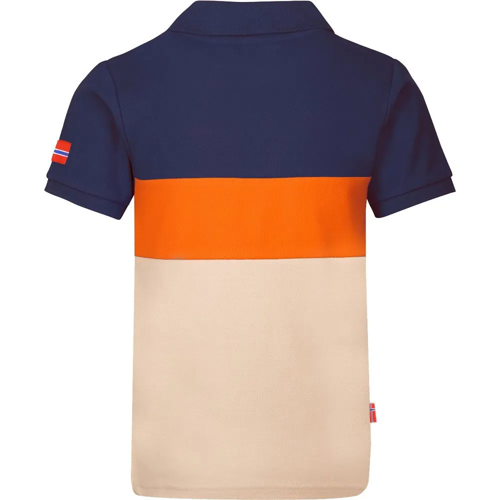 Trollkids - Eikefjord Polo Shirt Kids desert