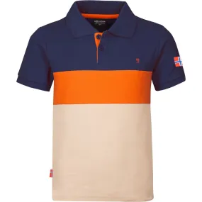 Trollkids - Eikefjord Polo Shirt Kids desert