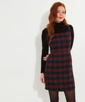 Trudy Check Pinafore