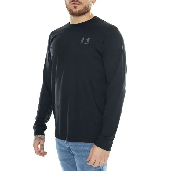 UNDER ARMOUR Sportstyle Left Chest LS Black