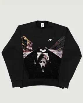 VA-SS24-715 SCREAM HEART NIKE RETRO REWORK CREWNECK