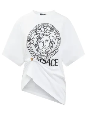 Versace Ruched Crewneck T-Shirt