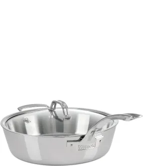 Viking Contemporary 3-Ply Stainless Steel 4.8 Quart Saute Pan