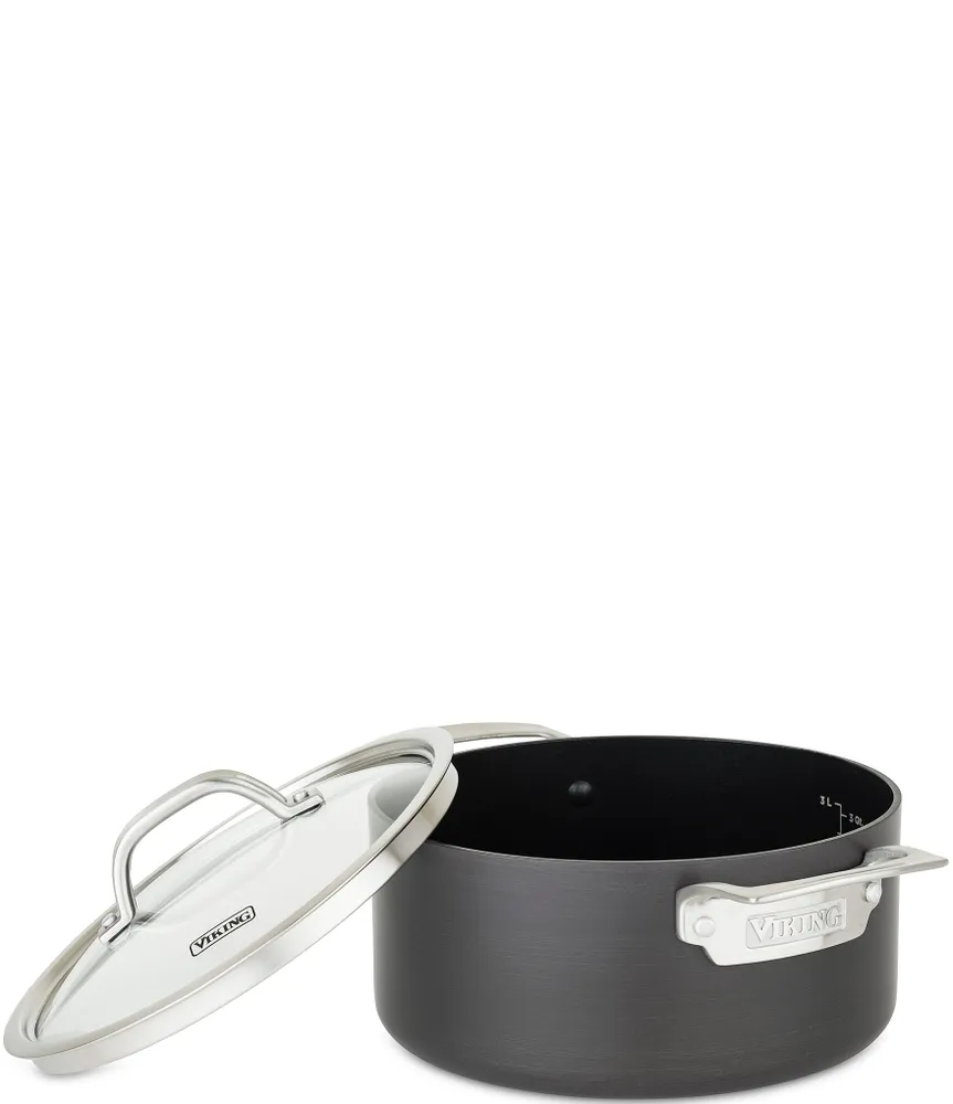 Viking Hard Anodized Nonstick 4-Quart Covered Soup Pot