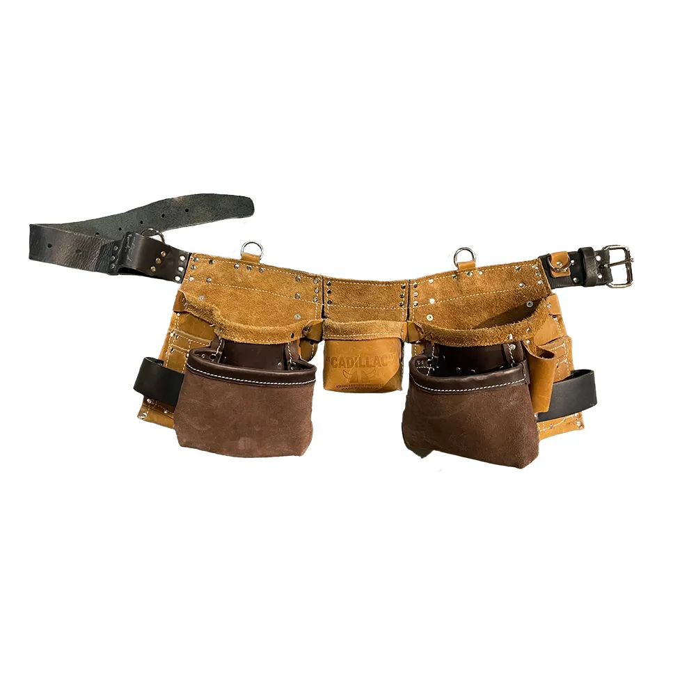 Viking Leather 100% Leather Tool Belt/Apron - 301 Cadillac - Professio